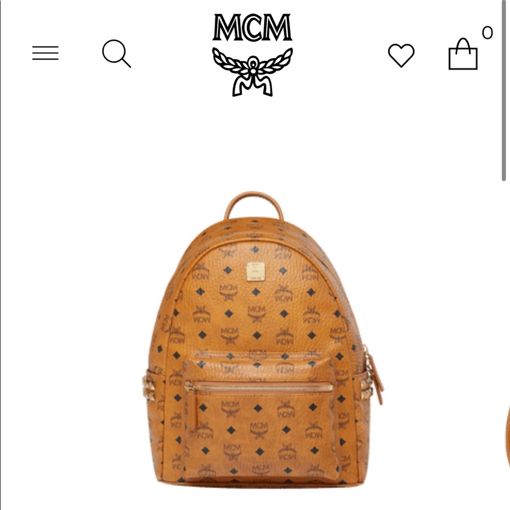 MCM STUD BACKPACK